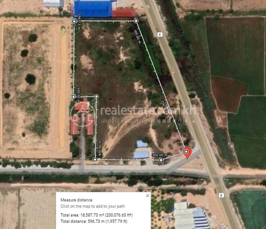 18,550 sqm Land Size Lot Na prodej