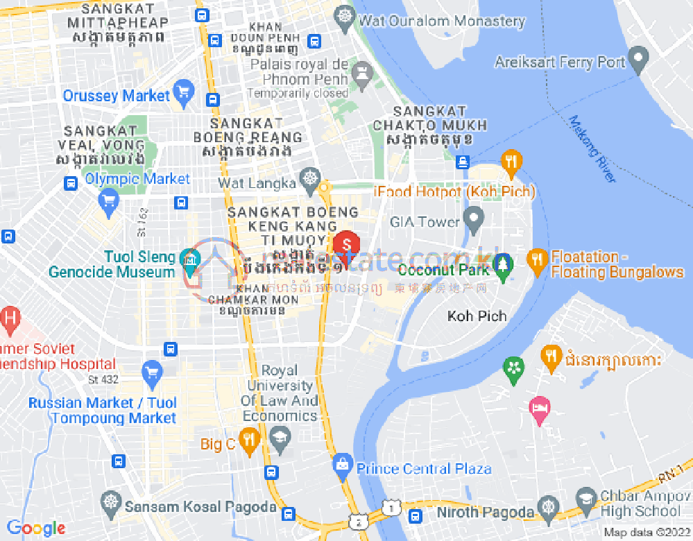 Map of Le Condé BKK1