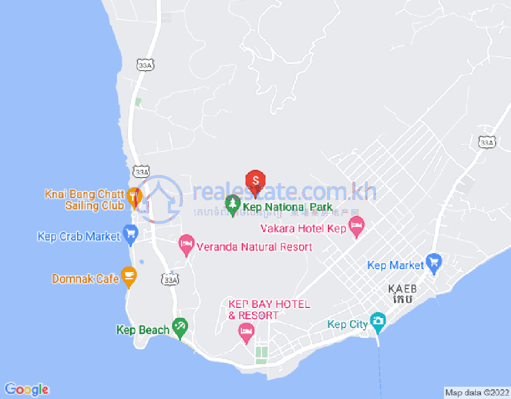 Map of Boeung Kak 2, Toul Kork, Phnom Penh