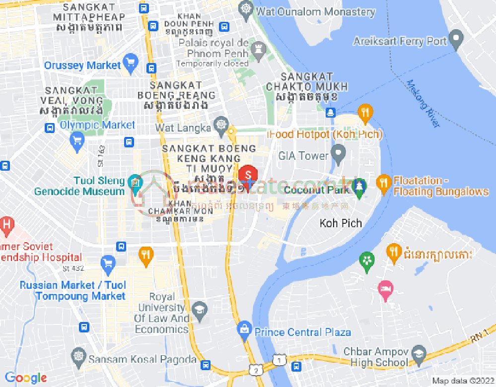 Habitat Condominium地图