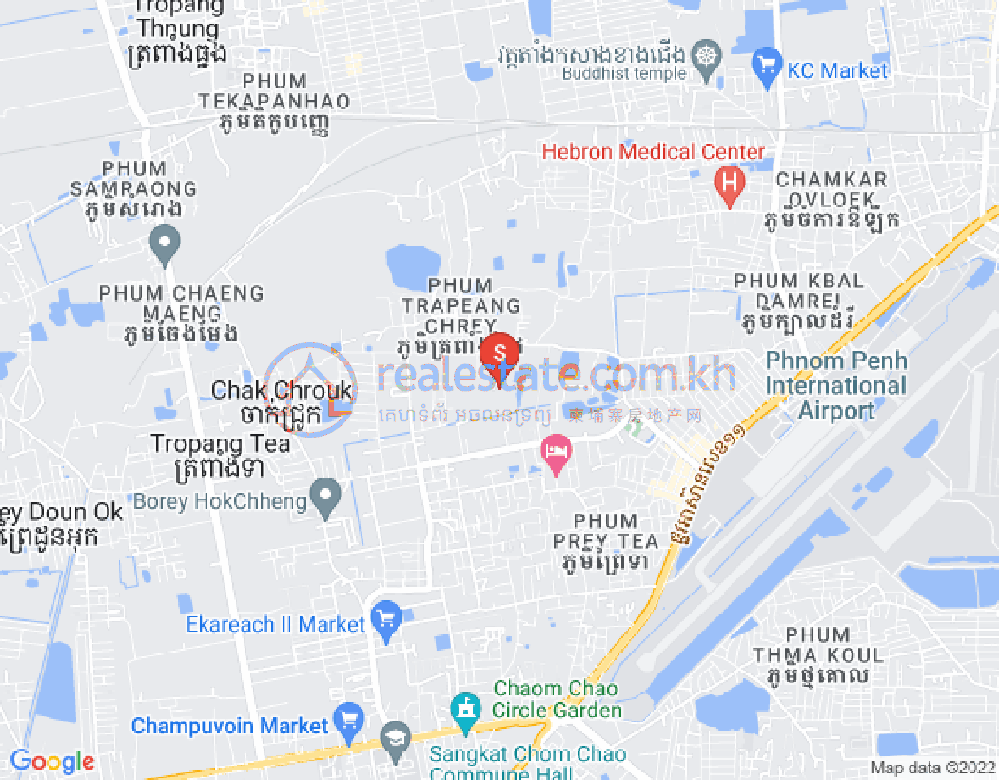 Map of Kakab 1, Por Sen Chey, Phnom Penh