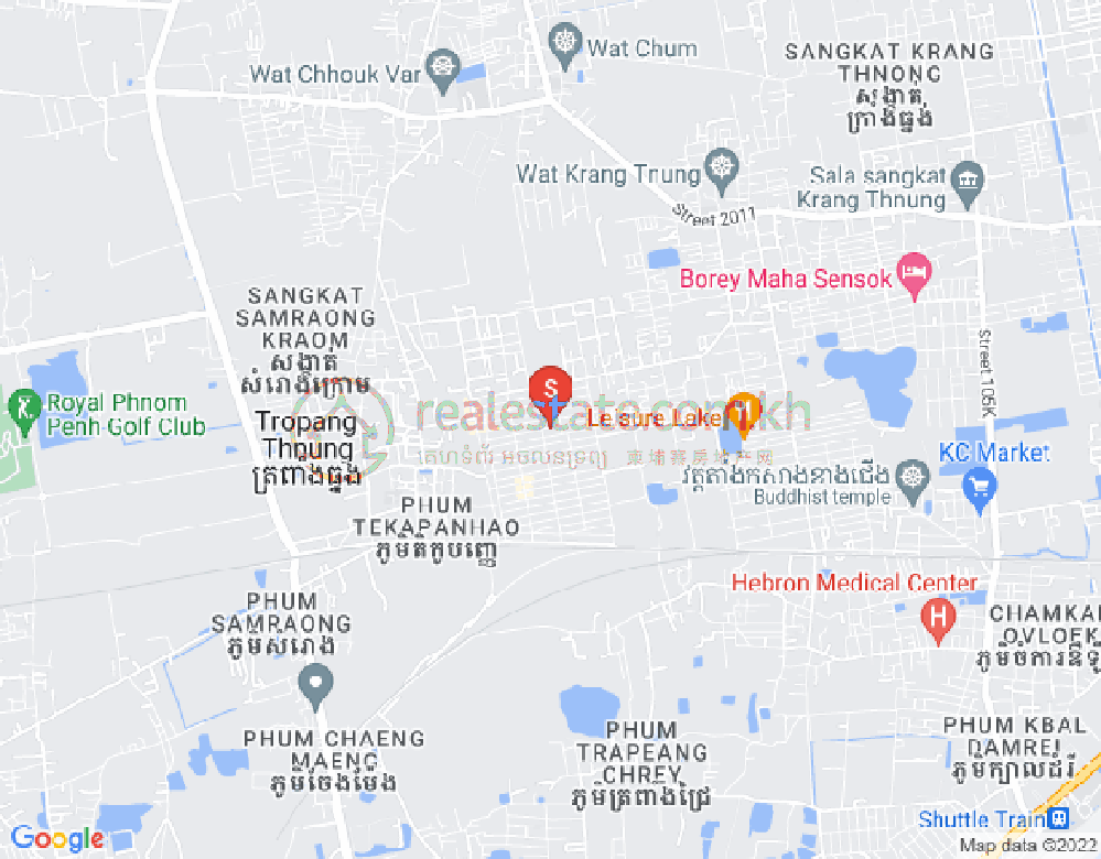 ផែនទី សំរោងក្រោម, ពោធិ៍សែនជ័យ, ភ្នំពេញ