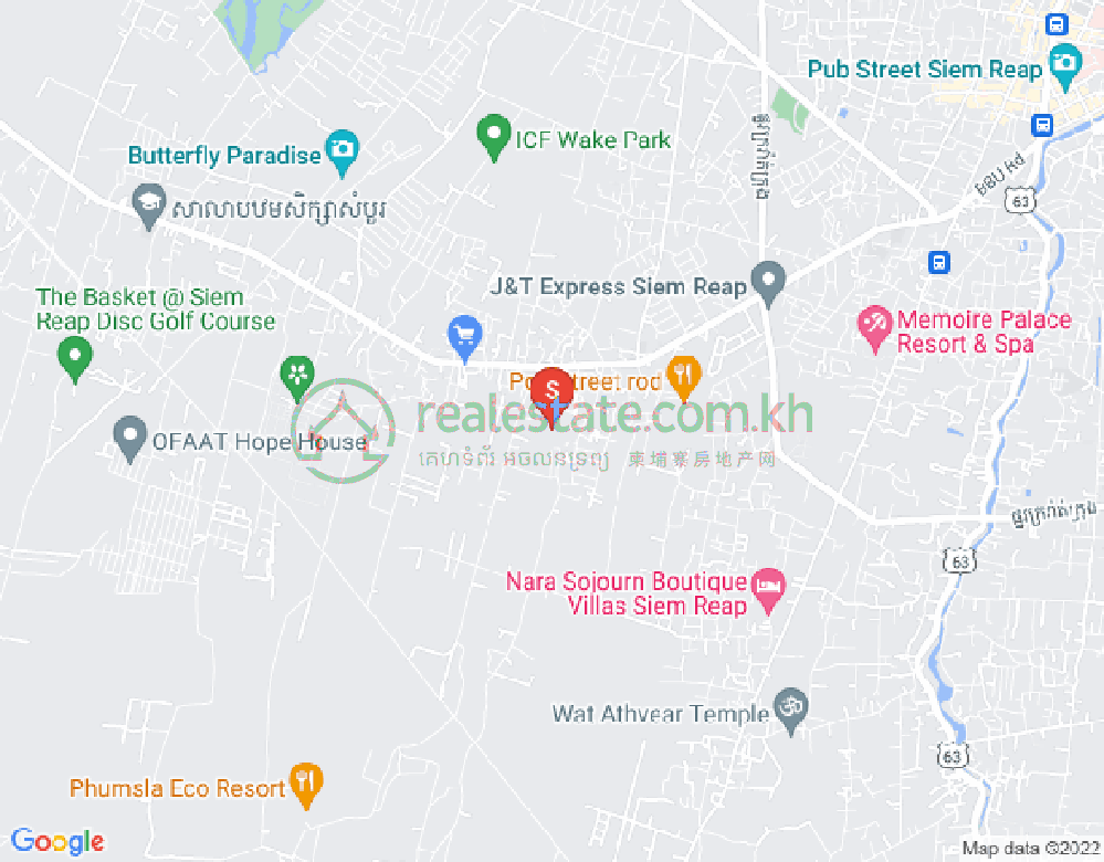 Mapa: Siem Reap