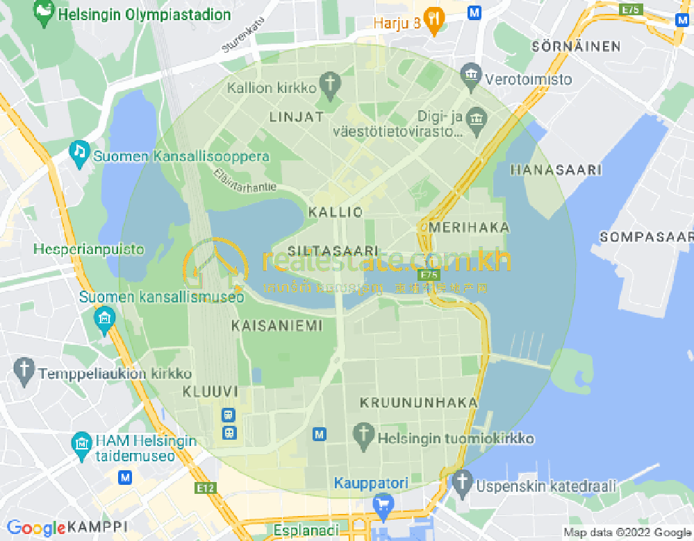 潮州1, 普森芷区, 金边地图