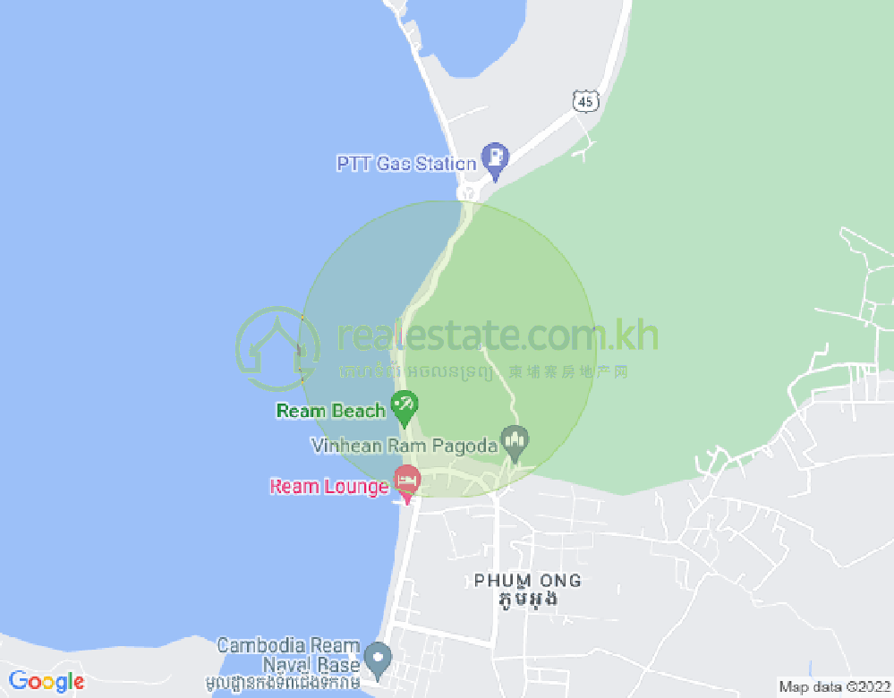 Map of Platinum Coast