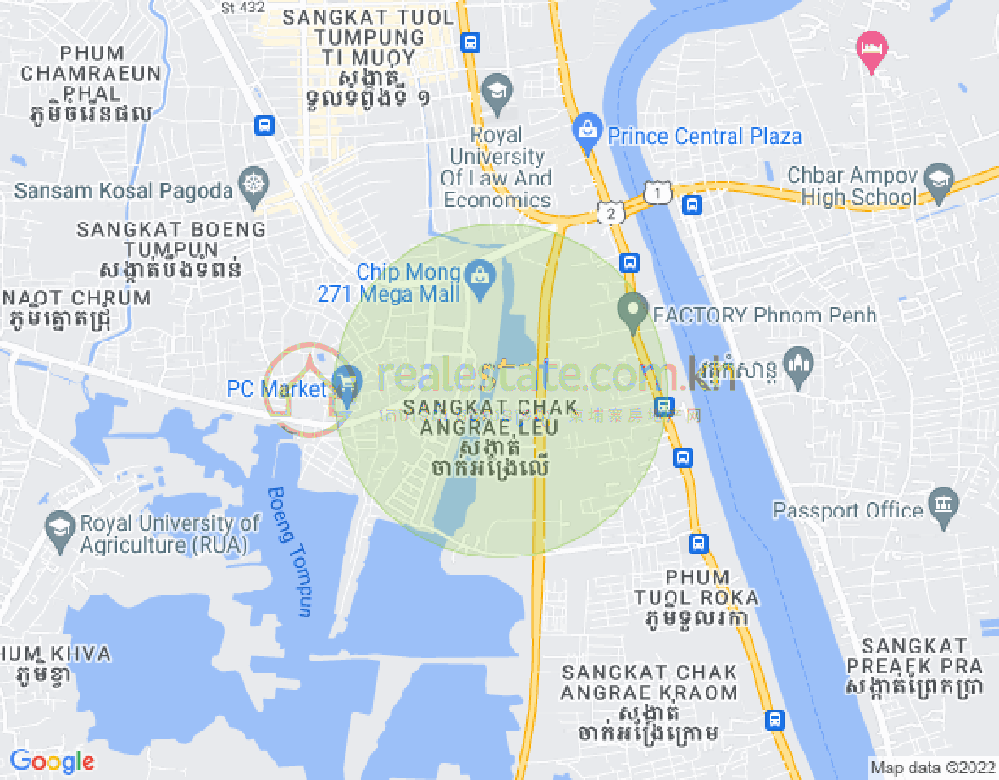 Mapa: R&F CITY
