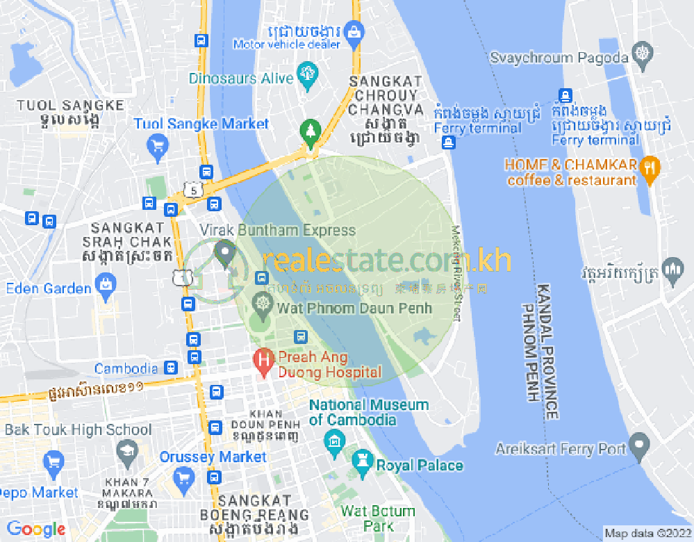 Carte de The Peninsula Private Residences