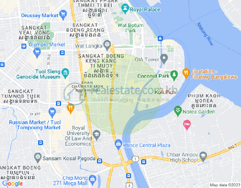 Mapa: The Penthouse Residence