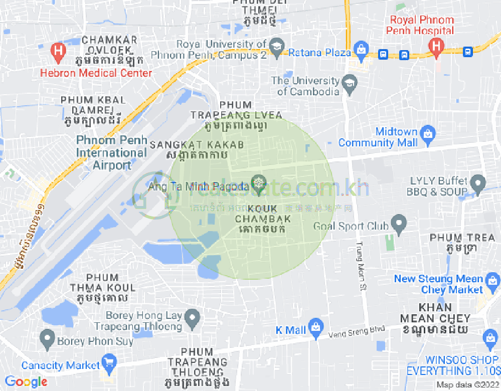 ផែនទី 204 204, កាកាប, ពោធិ៍សែនជ័យ, ភ្នំពេញ