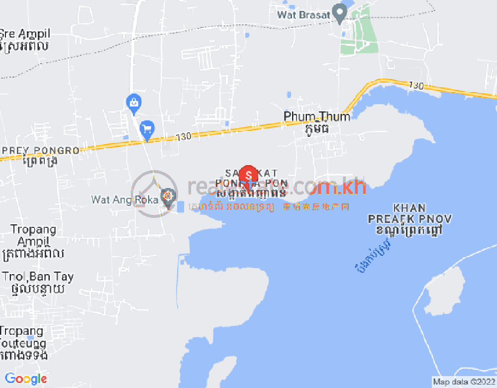 Carte de Ponhea Pon, Prek Pnov, Phnom Penh