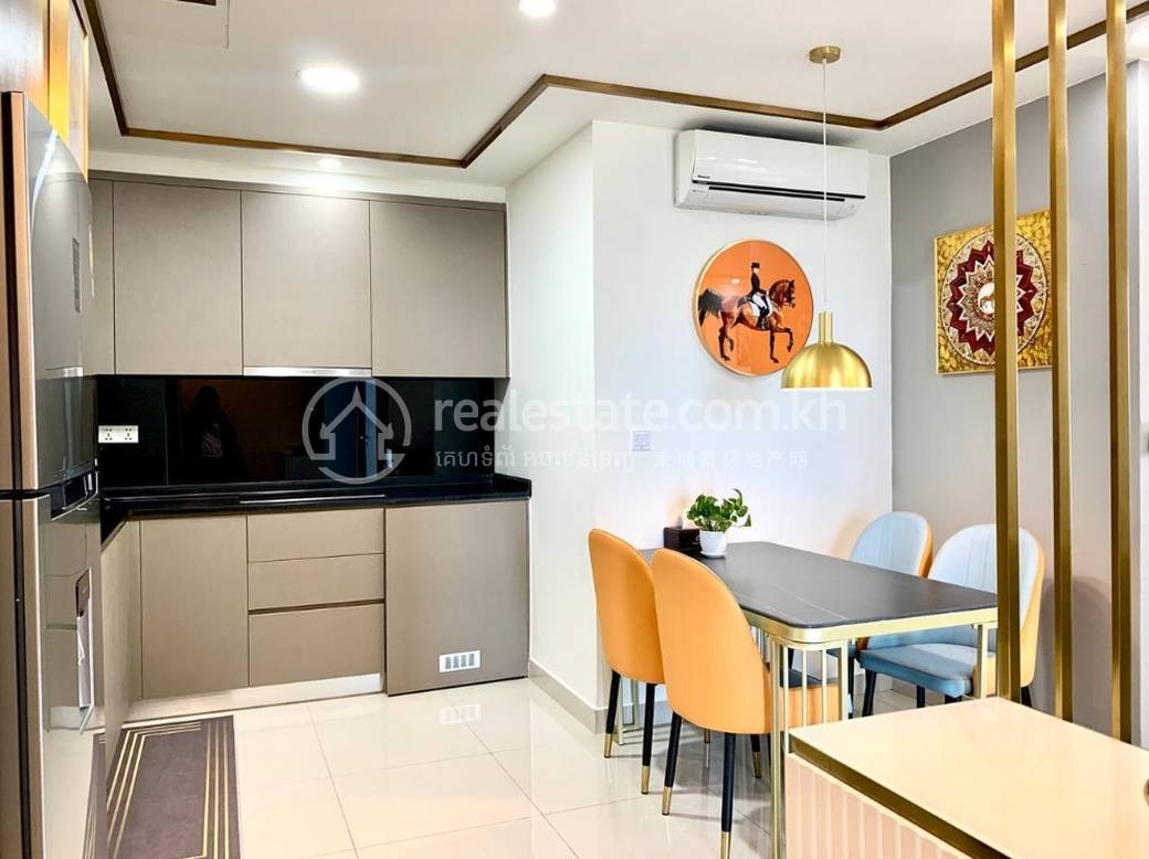 Chamkarmon Condo For Rent in Tonle Bassac Chamkarmon $1,700