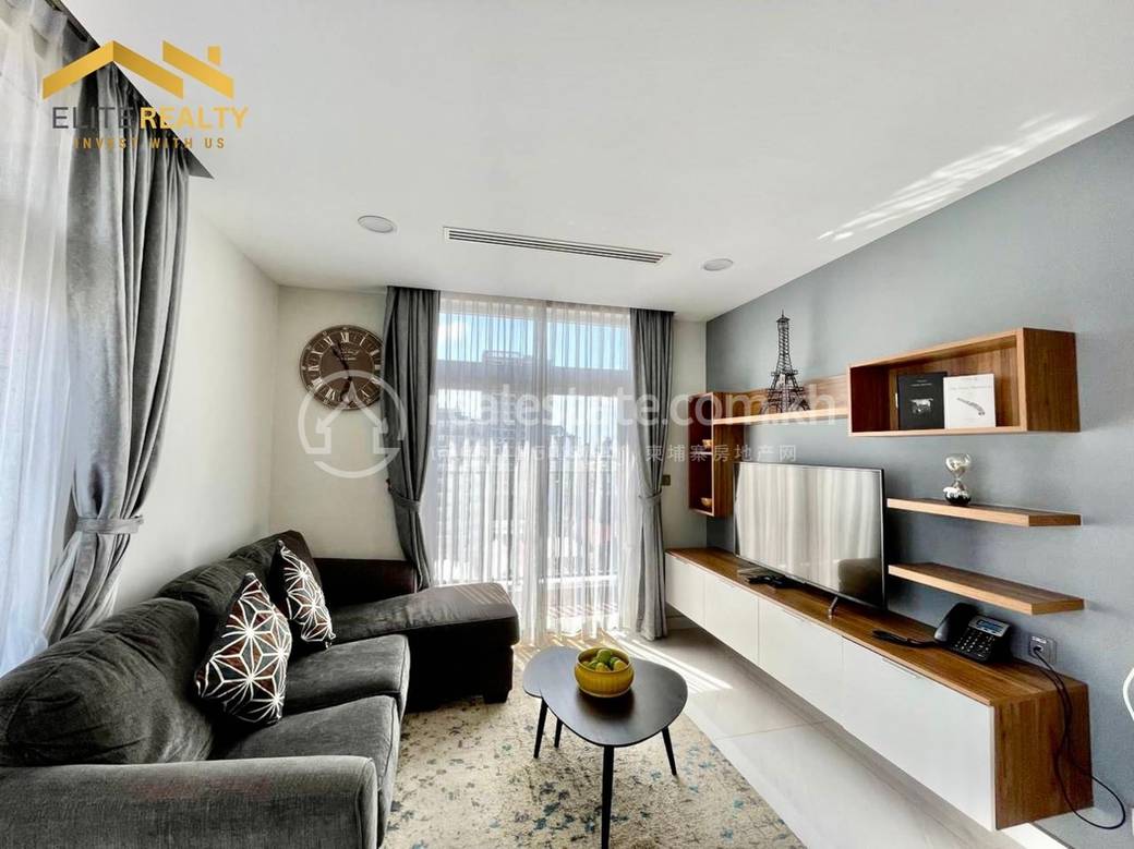เซอร์วิสอพาร์ทเม้นท์ สำหรับเช่า พื้นที่ใช้สอย 110 ตร.ม. ใน Boeng Keng Kang
