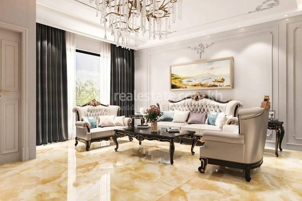 Borey Royal Tuscany | 5-18 sqm Living Size Villa For Sale in Meanchey