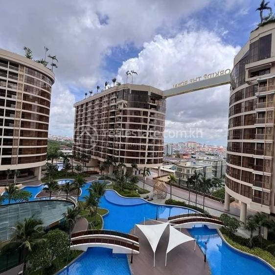 Orkide The Royal Condominium | Tuek Thla둔, 모리 속도 구, 프놈펜에 있는 콘도 매매
