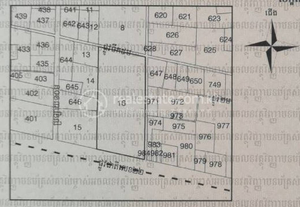 Tram Kak土地出售，位于Tram Kak