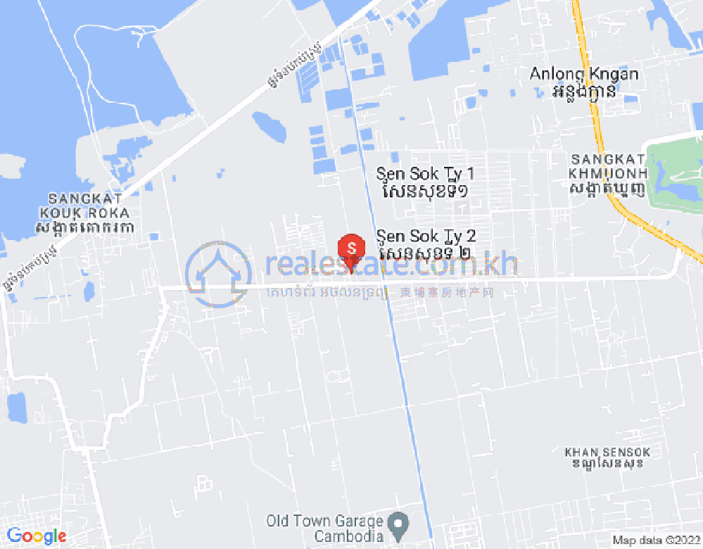 Carte de Khmuonh, Sen Sok, Phnom Penh