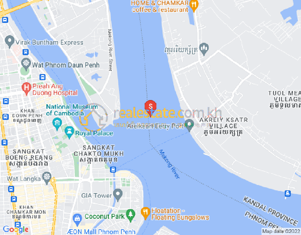 Map of Chroy Changvar, Phnom Penh