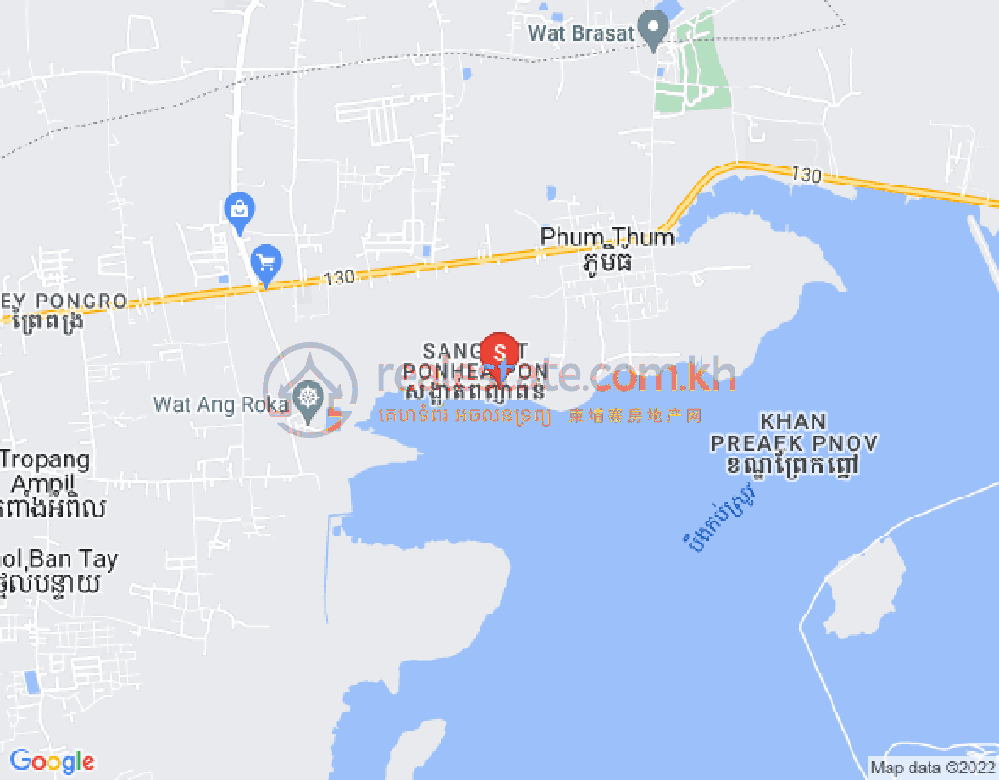 Carte de Ponhea Pon, Prek Pnov, Phnom Penh