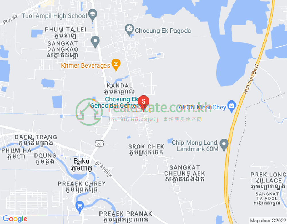 Map of Borey Royal Tuscany