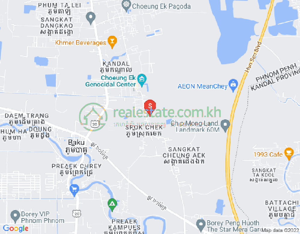 Map of Borey Royal Tuscany