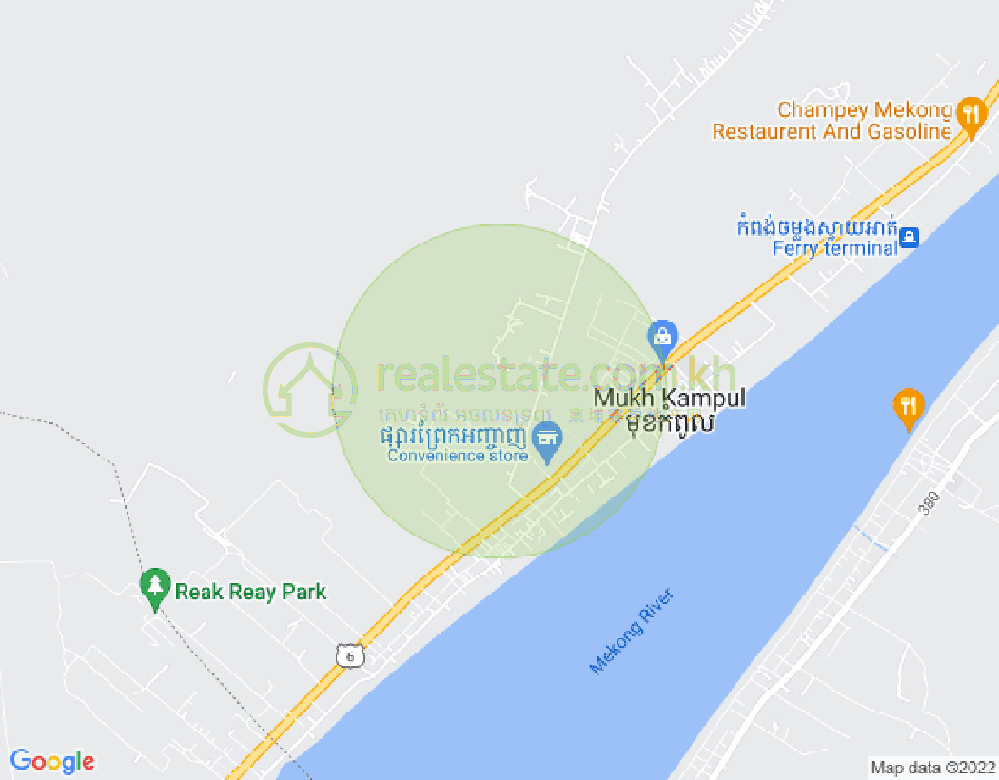 Carte de Preaek Anhchanh, Mukh Kampul, Kandal