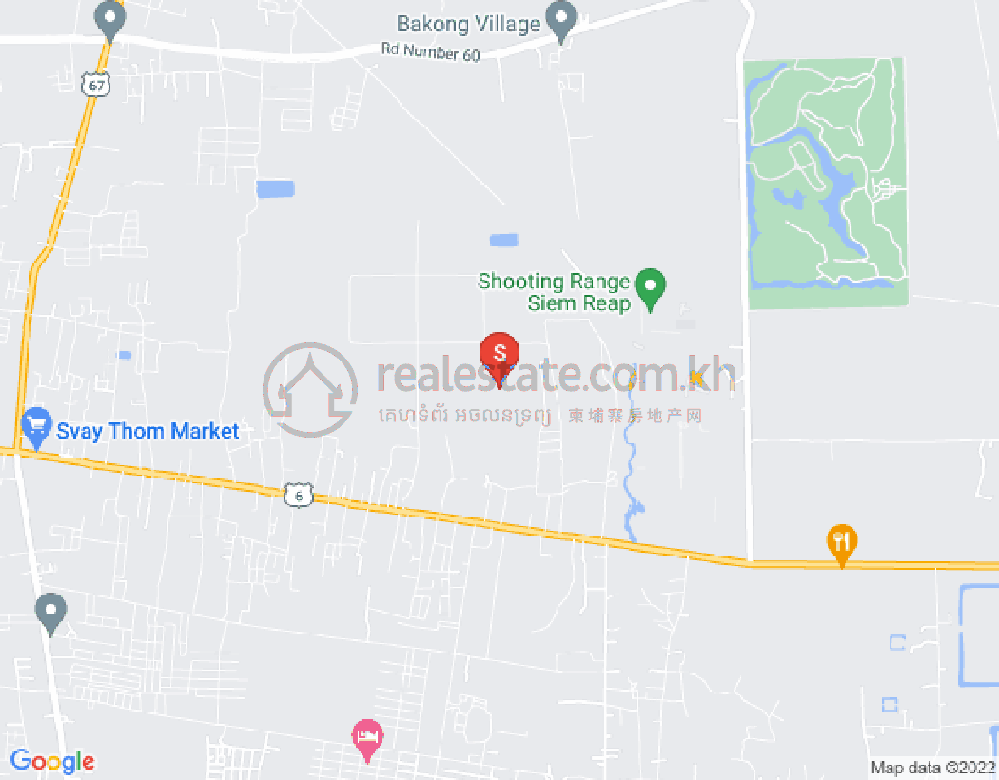 Mapa: Sala Kamraeuk, Siem Reap