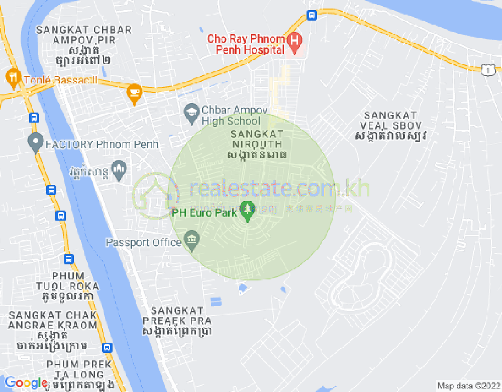 Карта Нирут, Чба Ампоу, Пномпень