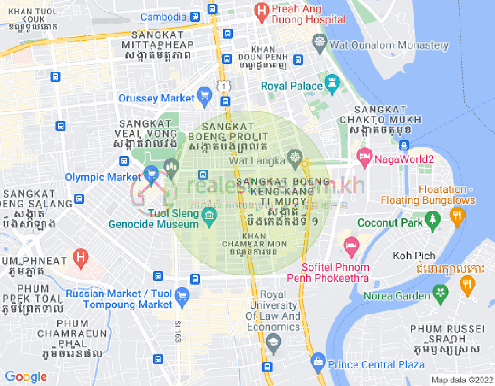 Mapa: De Castle Royal Condominium