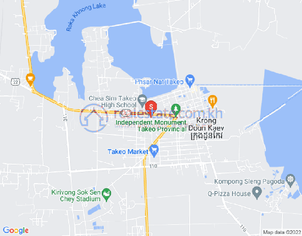 แผนที่ Roka Knong, โดนแกว, ตาแก้ว