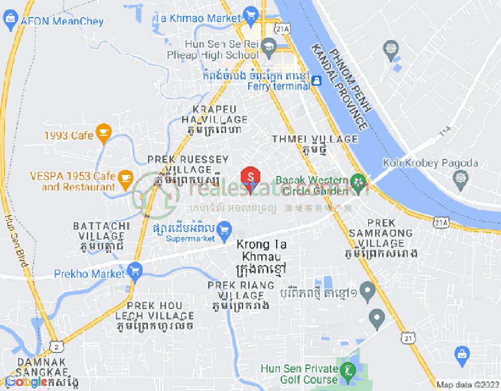 แผนที่ ตาเขมา, กันดาล