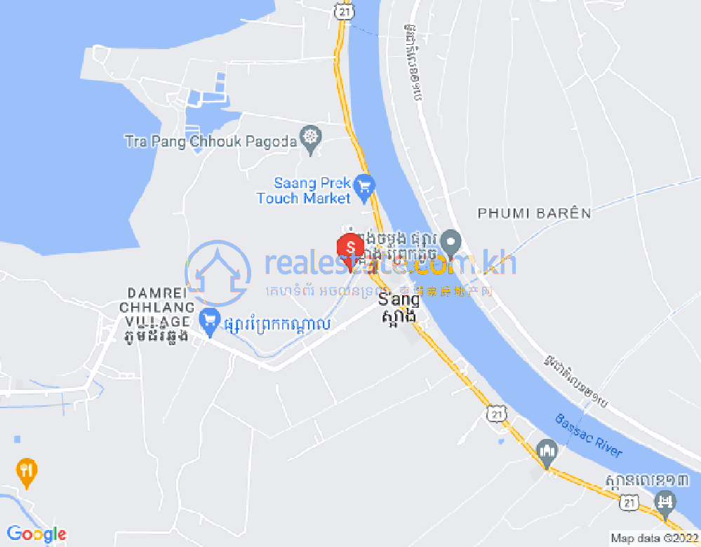 Carte de S'ang Phnum, S'ang, Kandal