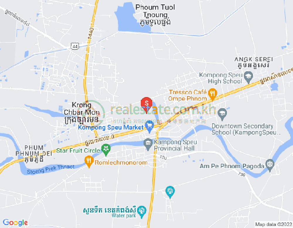 Mapa: Kampong Speu