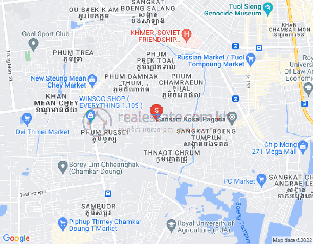 ផែនទី ស្ទឹងមានជ័យ, មានជ័យ, ភ្នំពេញ