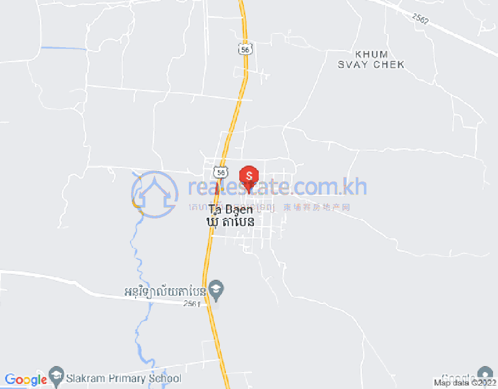 Mapa: Phsar Kandal, Poipet, Banteay Meanchey