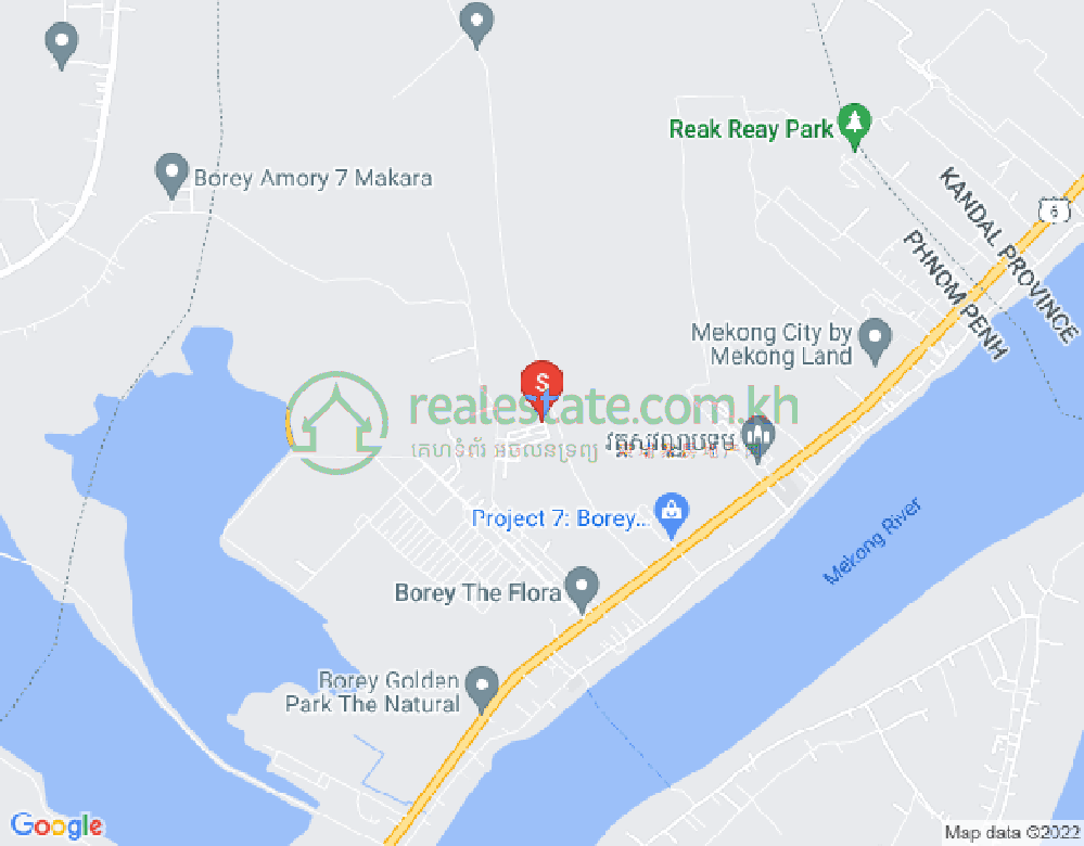 Carte de Bak Kaeng, Chroy Changvar, Phnom Penh