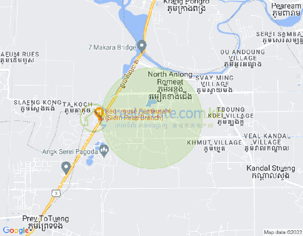 https://maps.app.goo.gl/7BWzJUTCCyqb5srT8?g_st=ic, Anlong Romiet군, Kandal Stueng 군, 건라성 지도