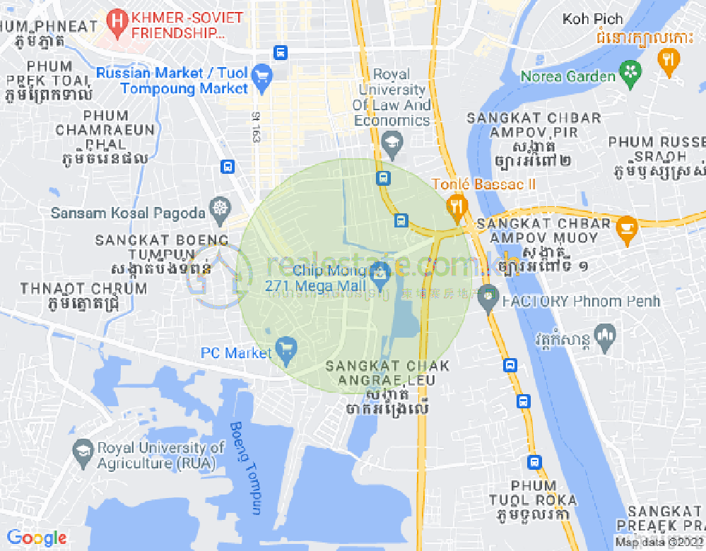 Map of 271 271, Boeung Trabek, Chamkarmon, Phnom Penh
