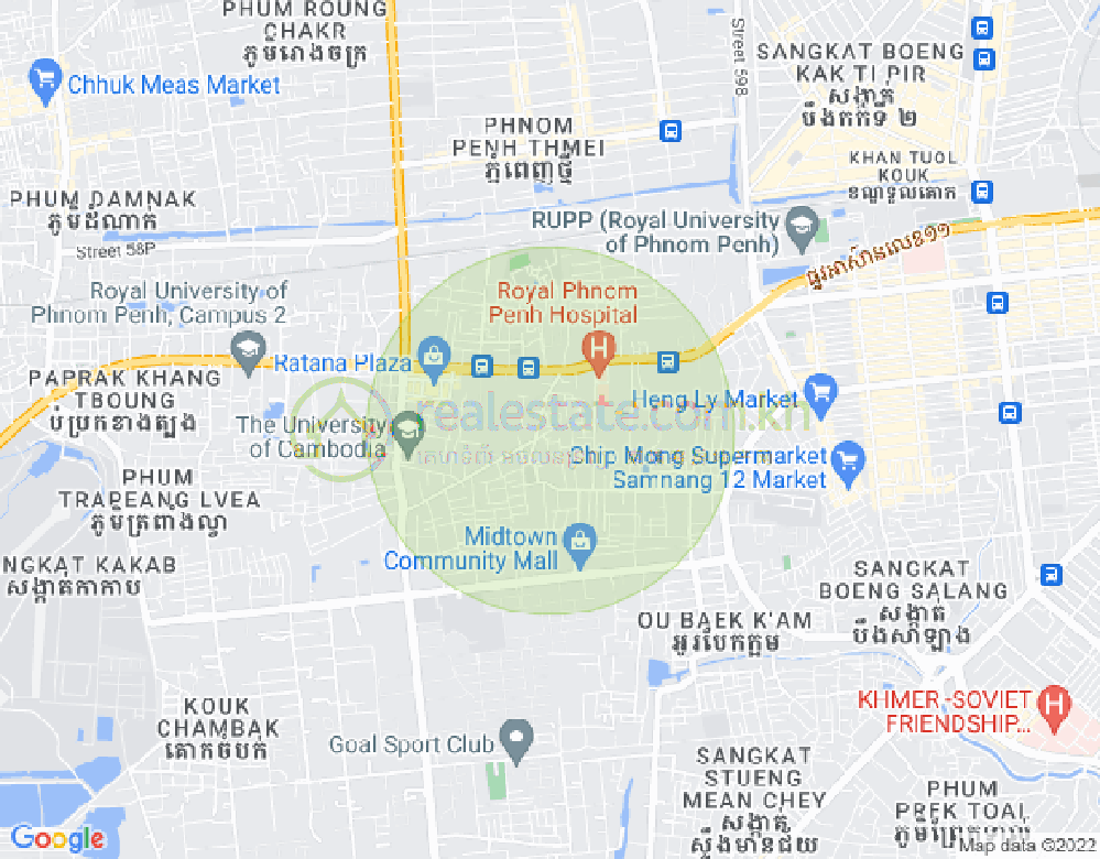 Mapa: Orkide The Royal Condominium