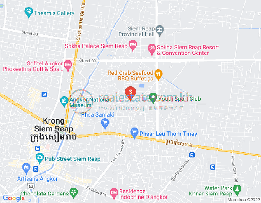 แผนที่ สลากราม, เสียมเรียบ