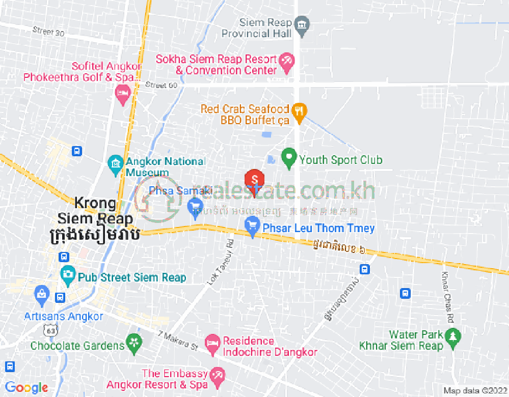 ផែនទី ស្លក្រាម, សៀមរាប