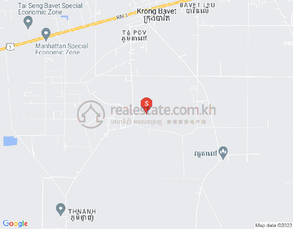 Carte de Bavet, Svay Rieng