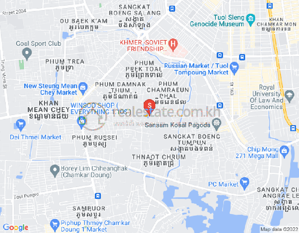 Mapa: Boeung Tumpun, Meanchey, Phnom Penh