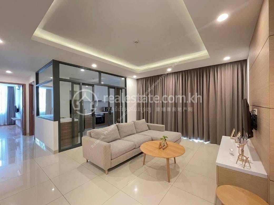 Apartment For Rent in Tonle Bassac, Chamkarmon, Phnom Penh