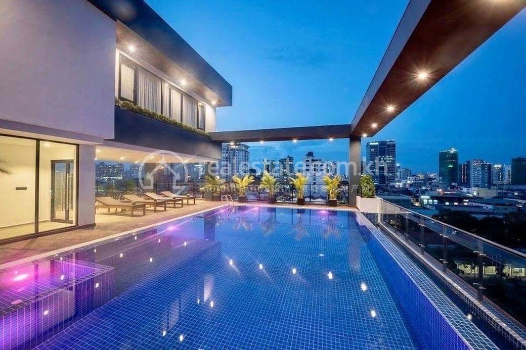 套房出租，位于, 万景岗2分区（BKK2), 波哥堪, 金边