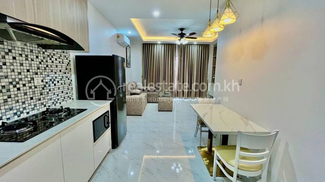អាផាតមិនមានសេវាកម្ម សំរាប់ជួល នៅChamkarmon តម្លៃ $650