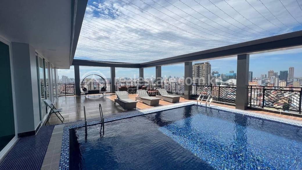 Serviced Apartment For Rent in BKK 2, Boeng Keng Kang, Phnom Penh