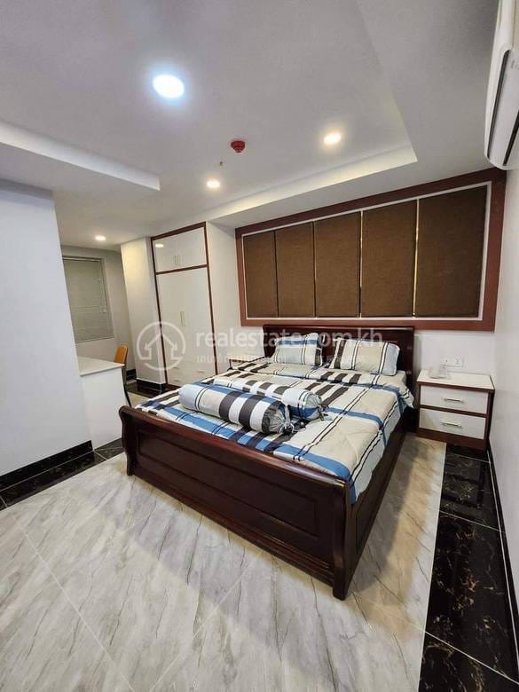 Apartmán se službami K pronájmu in Boeng Keng Kang $500