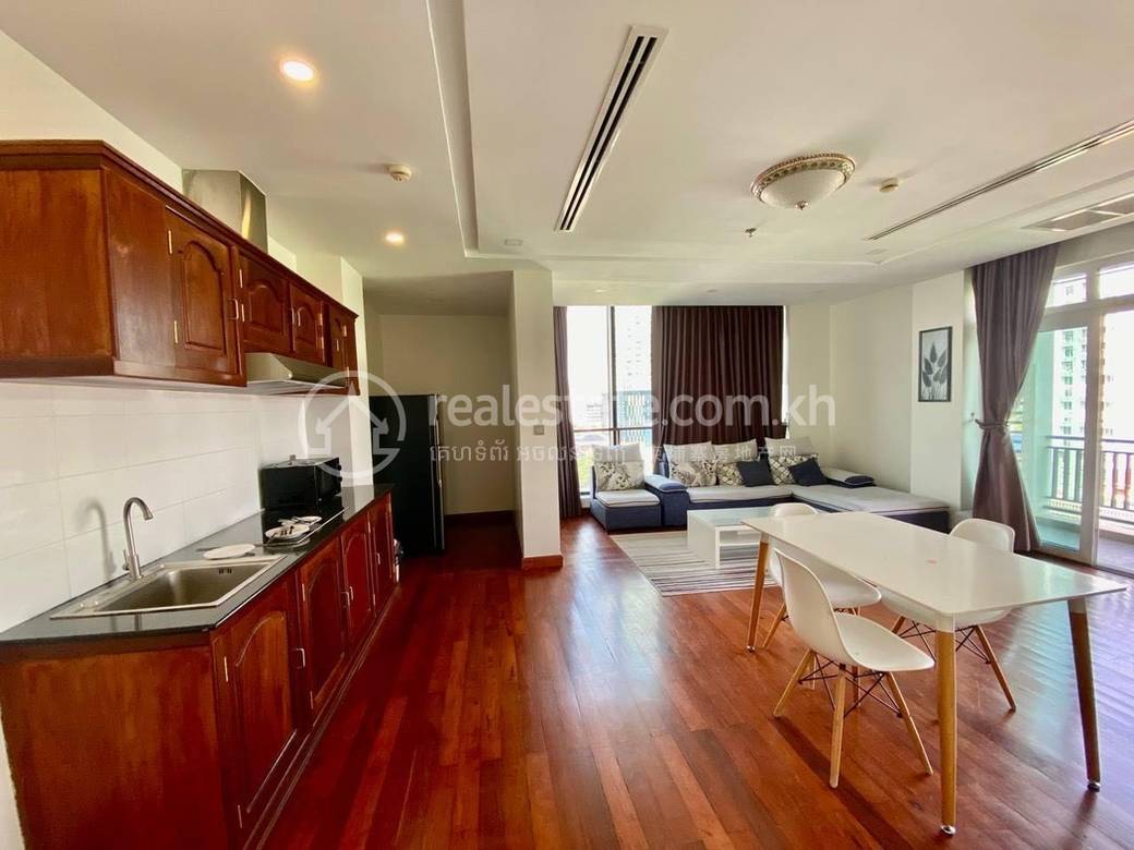 Appartement avec services À louer à BKK 1, Boeng Keng Kang, Phnom Penh