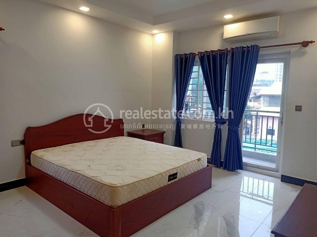 Апартаменты с Обслуживанием Для Аренды in Boeng Keng Kang $500