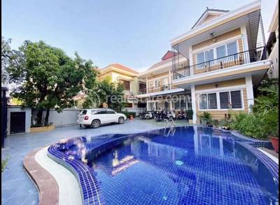 residential Twin Villa for rent ใน Toul Tum Poung 1 รหัส 225575